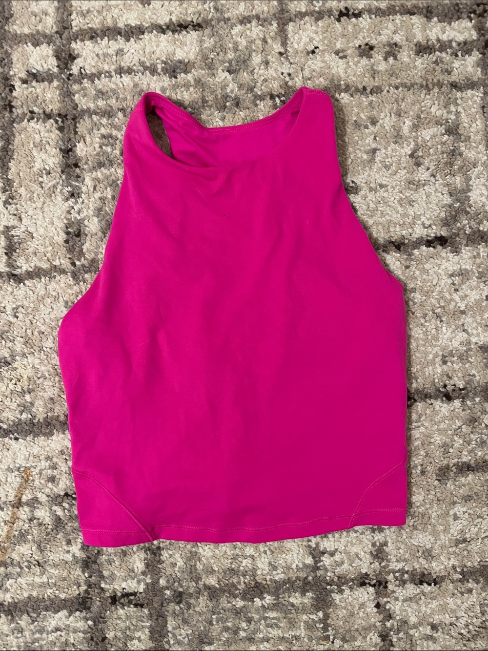 Women’s Sleeveless workout Tank Top - Hot Pink